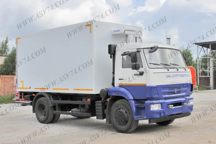 Изотермический фургон КамАЗ 43253-3010-69(G5) c ХОУ и гидробортом 0