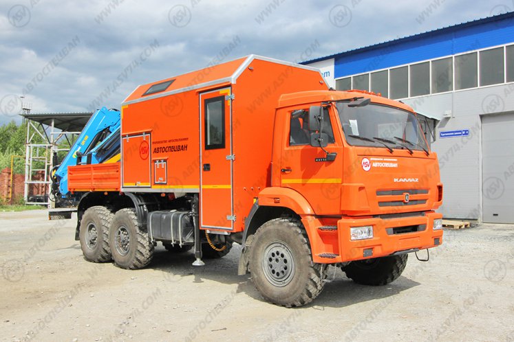 Маслостанция КАМАЗ 43118-3027-50 с КМУ ИМ-180 0
