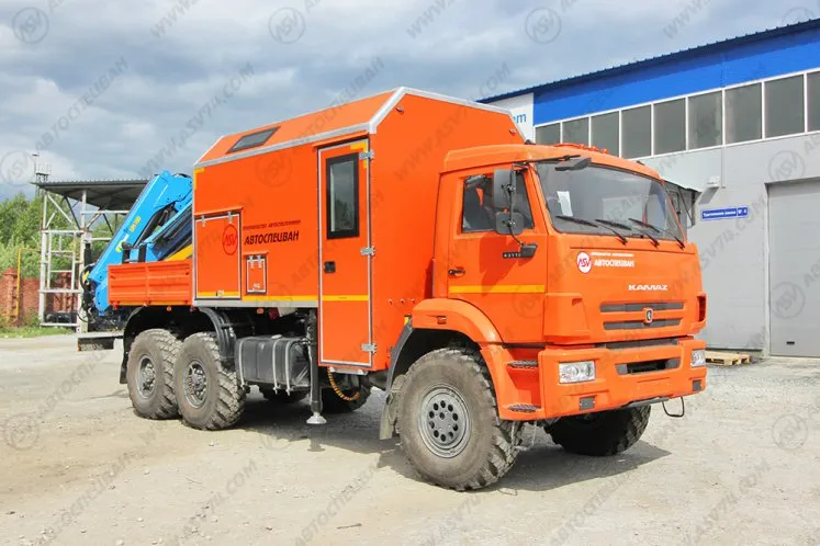 Маслостанция КАМАЗ 43118-3027-50 с КМУ ИМ-180 0