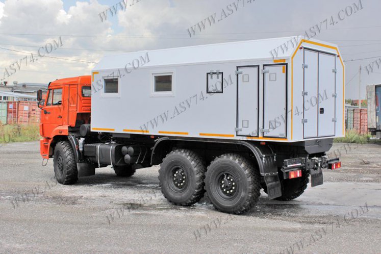 Передвижная мастерская ПАРМ КамАЗ 43118RF без токарного станка 0
