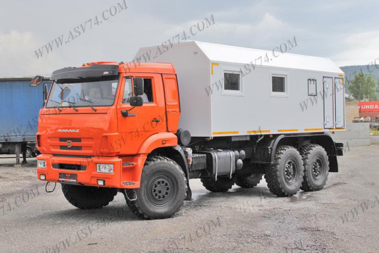 Передвижная мастерская ПАРМ КамАЗ 43118RF без токарного станка 1