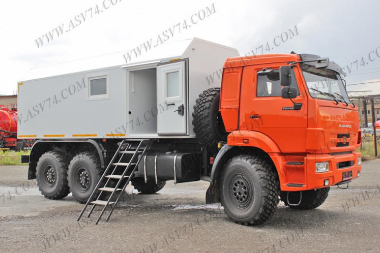 Передвижная мастерская ПАРМ КамАЗ 43118RF без токарного станка 3
