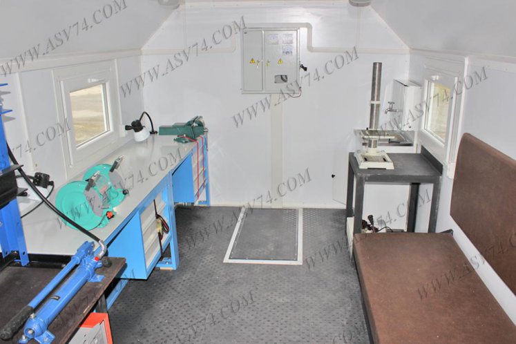 Передвижная мастерская ПАРМ КамАЗ 43118RF без токарного станка 4