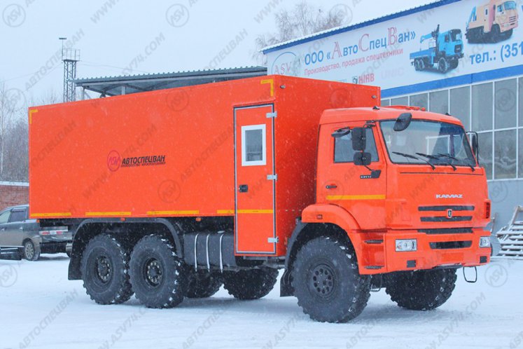 Передвижная мастерская ПАРМ КамАЗ 43118-3027-50 (7 мест) 0