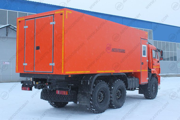 Передвижная мастерская ПАРМ КамАЗ 43118-3027-50 (7 мест) 1