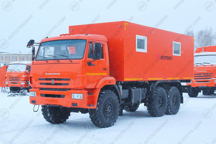 Передвижная мастерская ПАРМ КамАЗ 43118-3027-50 (7 мест) 2