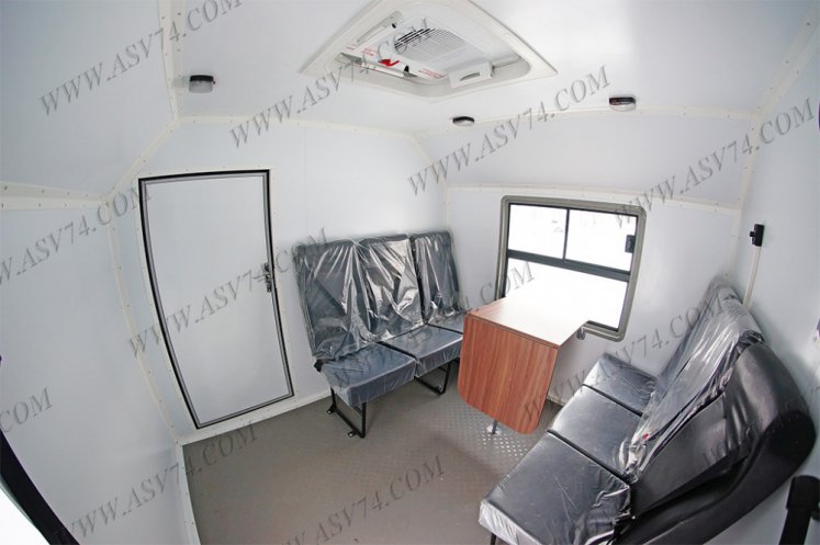Транспортно-бытовой автомобиль ТБМ Урал 4320-1112-71М с отсеком для перевозки людей 4