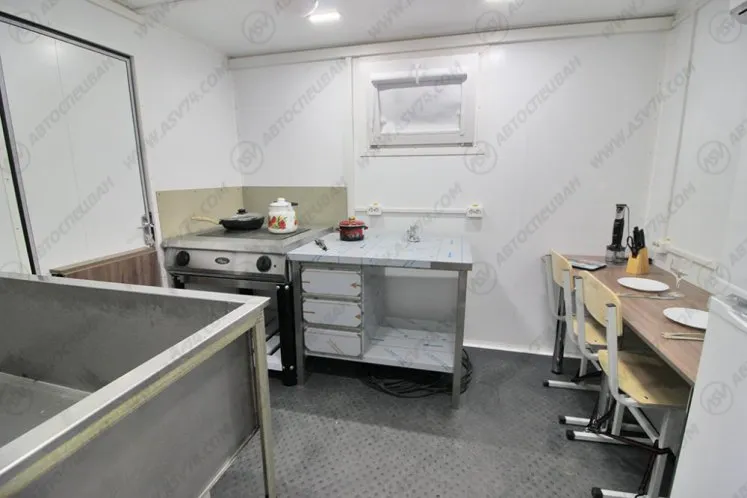 Передвижной мобильный комплекс на шасси Камаз 43253-69(G5) с вагон-домом 12