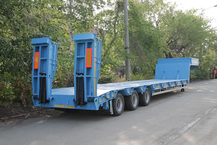 Низкорамный полуприцеп ЧМЗАП 99064 по спецификации 042 G45 4