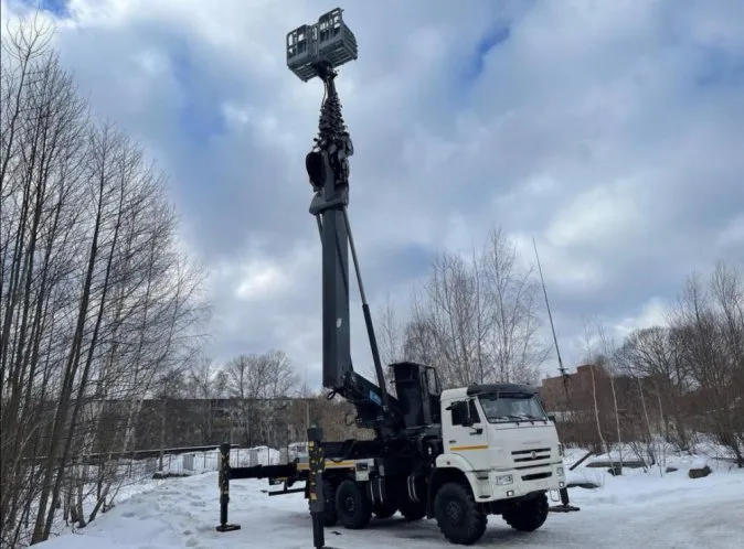 Автогидроподъемник HORYOHG SKY450SF на шасси КамАЗ-43118 12