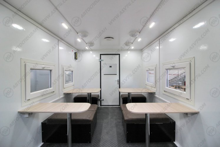 Передвижная столовая (12 мест) на шасси КАМАЗ 43118-3078-50 4