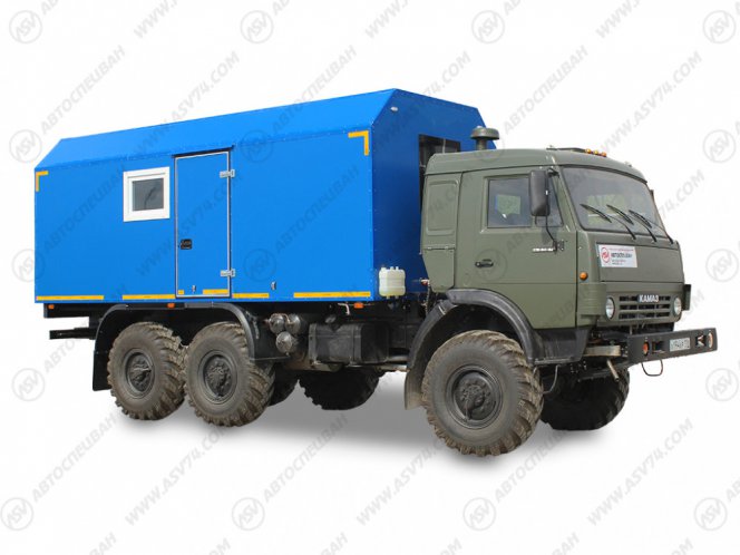 Транспортно бытовой автомобиль ТБМ на шасси КАМАЗ 4310 1