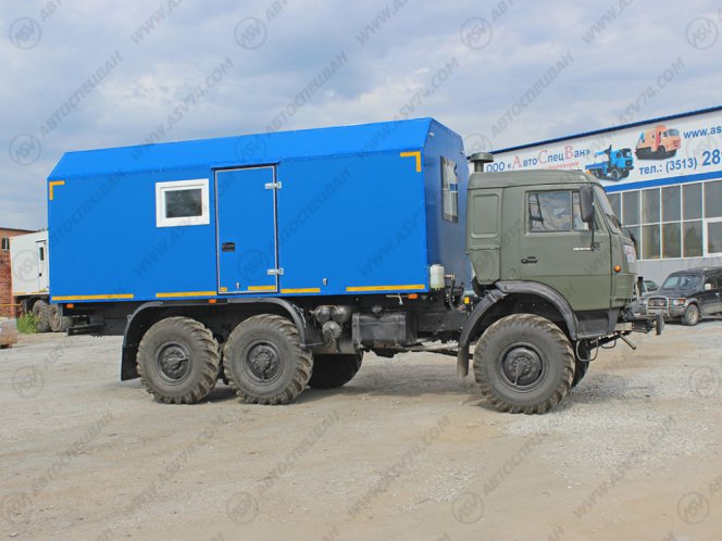 Транспортно бытовой автомобиль ТБМ на шасси КАМАЗ 4310 0