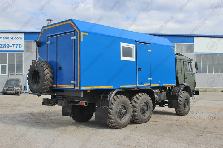 Транспортно бытовой автомобиль ТБМ на шасси КАМАЗ 4310 2