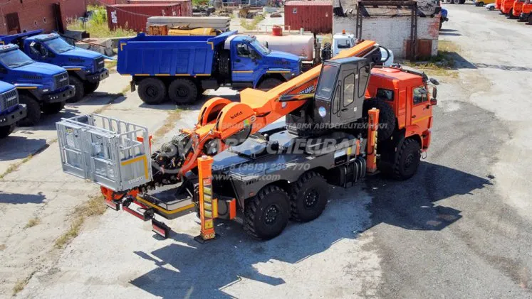 Автогидроподъемник Novas-460 2