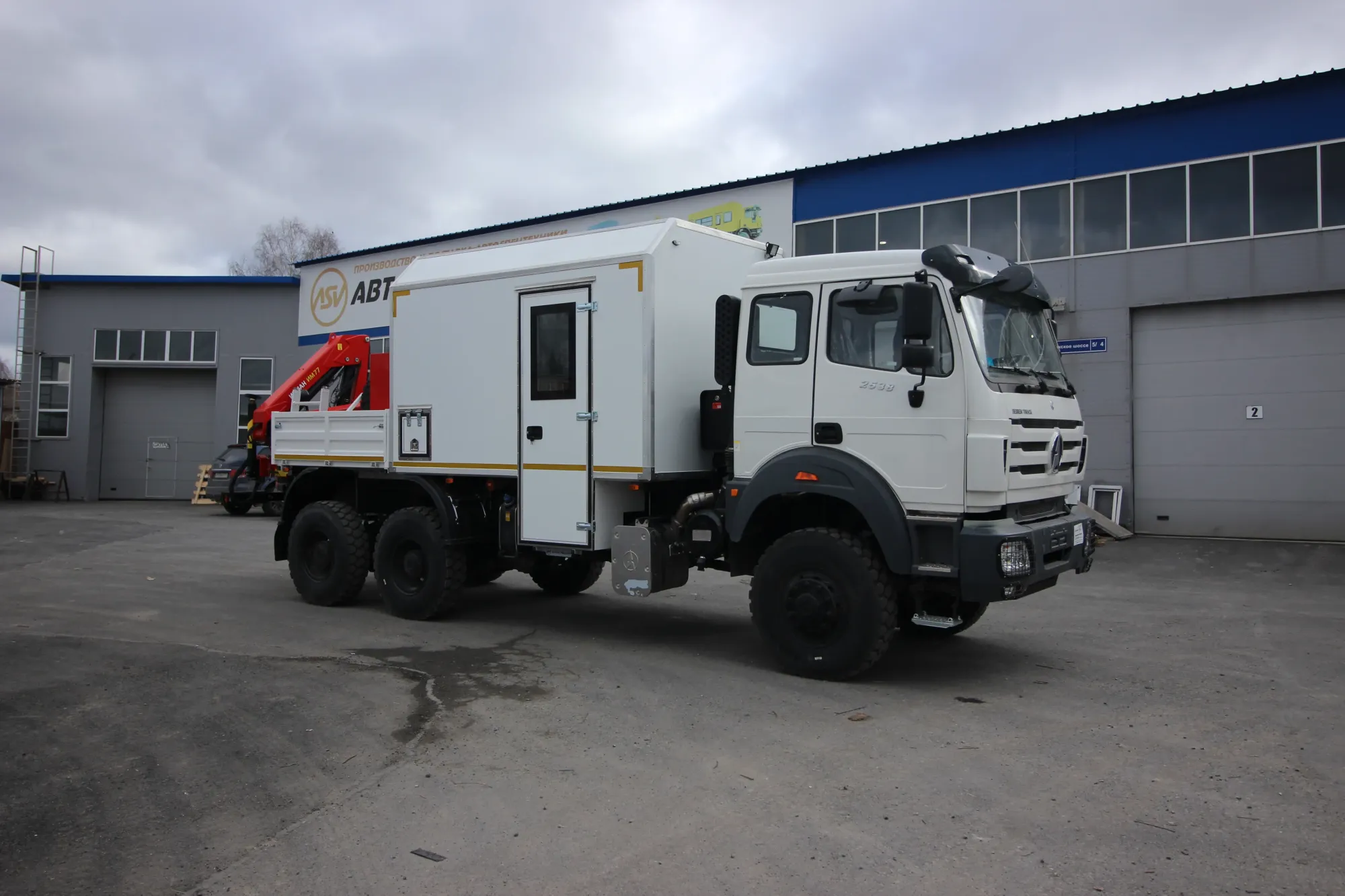 АРОК BeiBen 2538AТ с КМУ ИМ 77 0