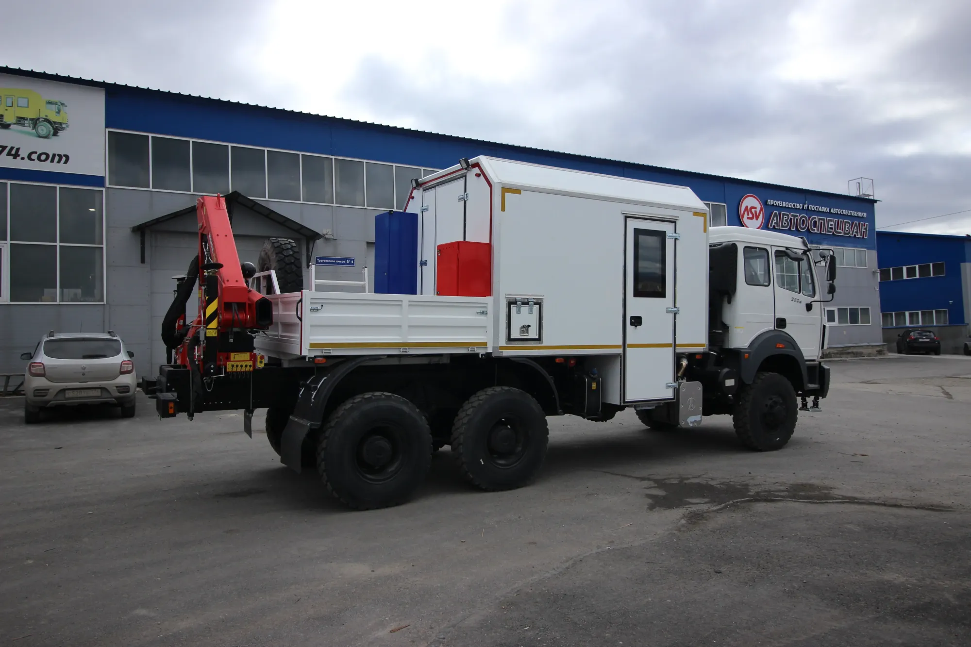 АРОК BeiBen 2538AТ с КМУ ИМ 77 1