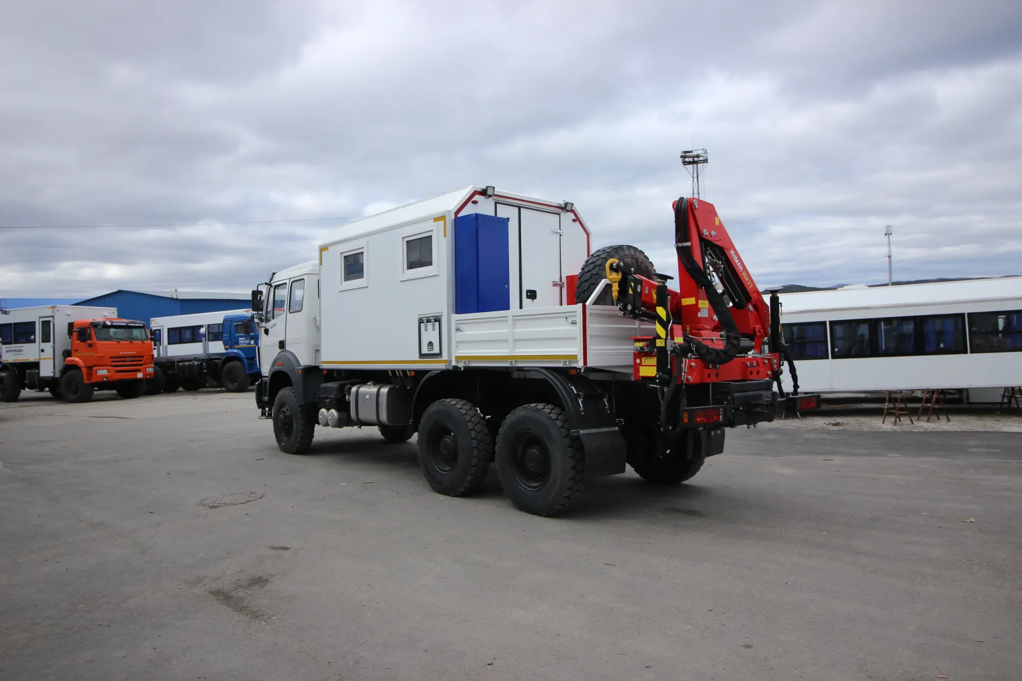 АРОК BeiBen 2538AТ с КМУ ИМ 77 2