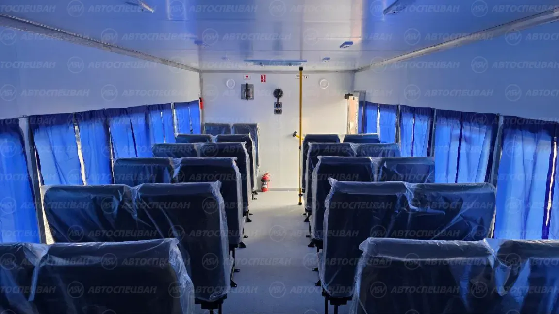 Вахтовый автобус Shacman X3000, 28 мест 5