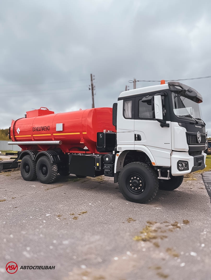 Автотопливозаправщик АТЗ-18 Shacman X3000 6х6 (односкатная ошиновка) 0