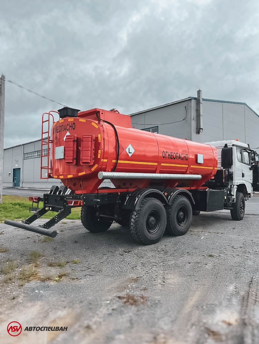 Автотопливозаправщик АТЗ-18 Shacman X3000 6х6 (односкатная ошиновка) 3