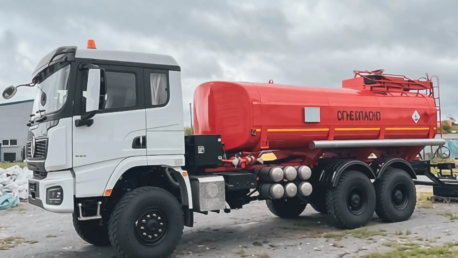 Автотопливозаправщик АТЗ-18 Shacman X3000 6х6 (односкатная ошиновка) 4