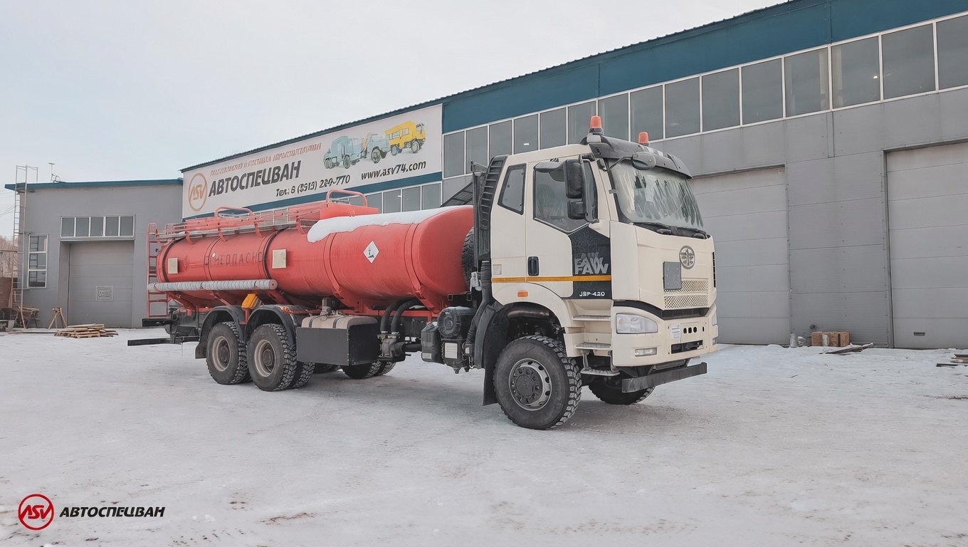 Автоцистерна АТЗ 18-2 на шасси FAW 6Х6 0