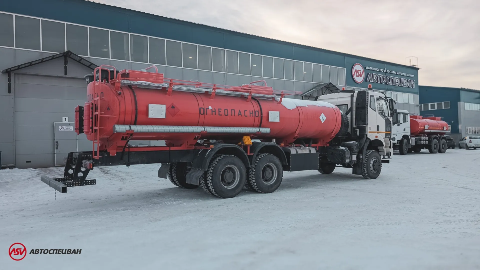 Автоцистерна АТЗ 18-2 на шасси FAW 6Х6 2