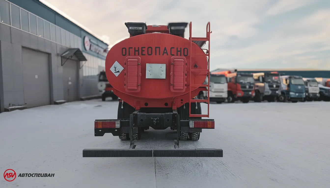 Автоцистерна АТЗ 18-2 на шасси FAW 6Х6 4
