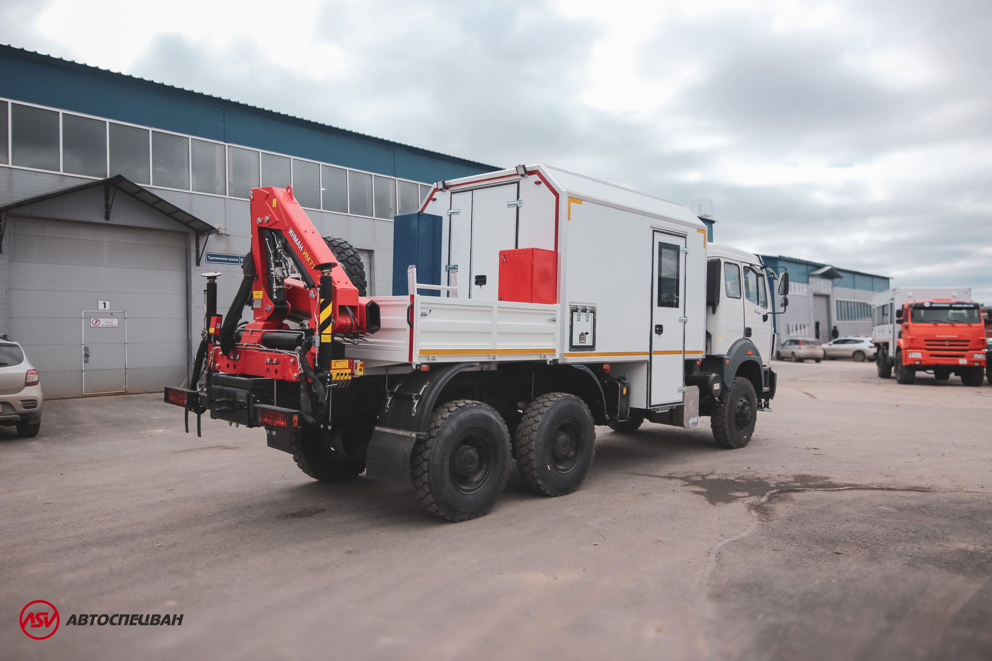 АРОК BeiBen 2538AТ с КМУ ИМ 77 1