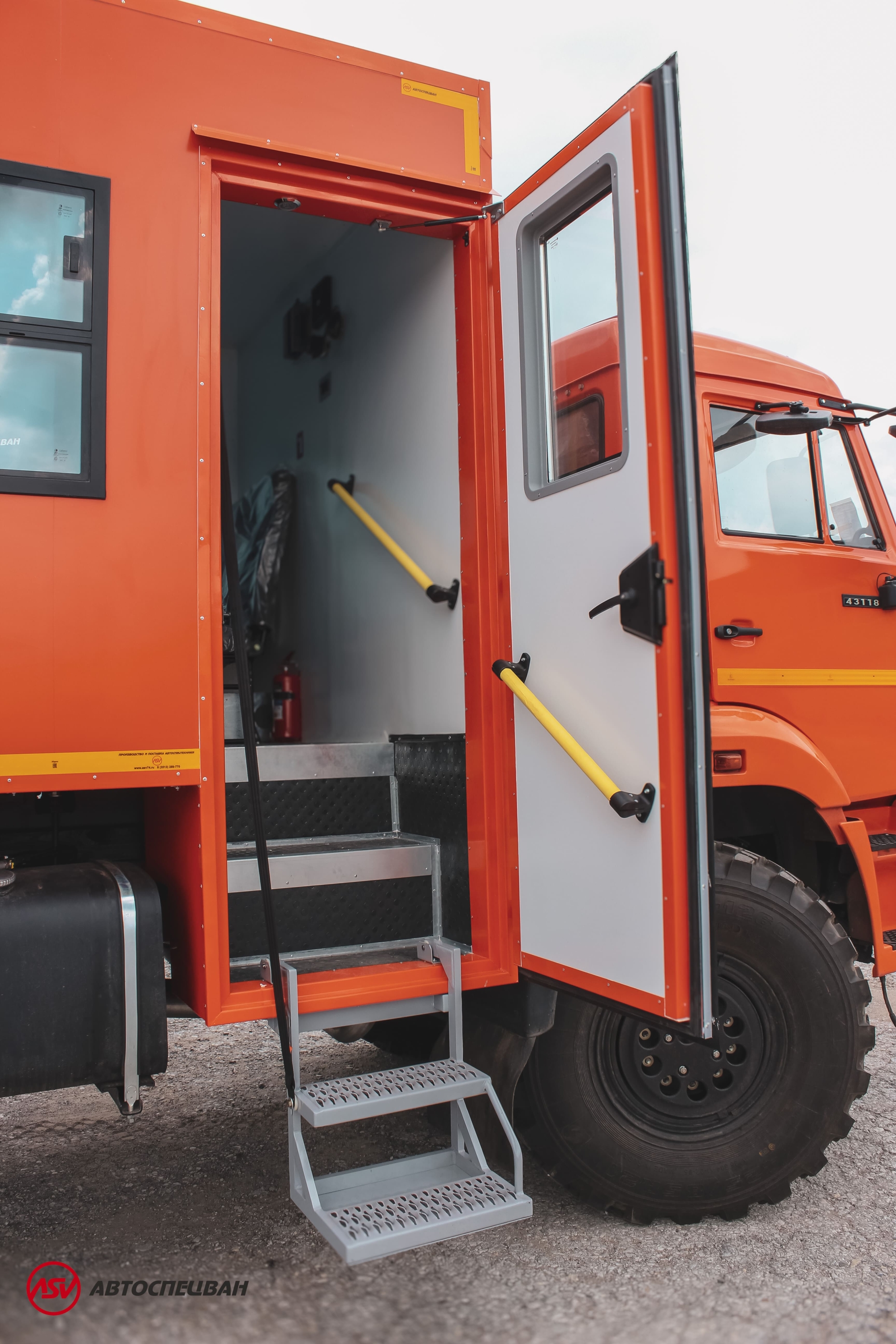 Вахтовый автобус АСВ 7721 КАМАЗ 43118-3027-50, 12 мест (кат. D) 3