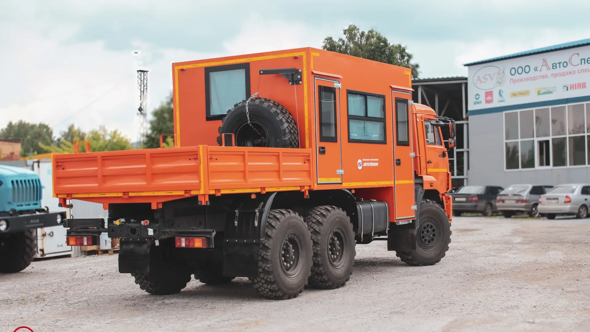 Вахтовый автобус АСВ 7721 КАМАЗ 43118-3027-50, 12 мест (кат. D) 2
