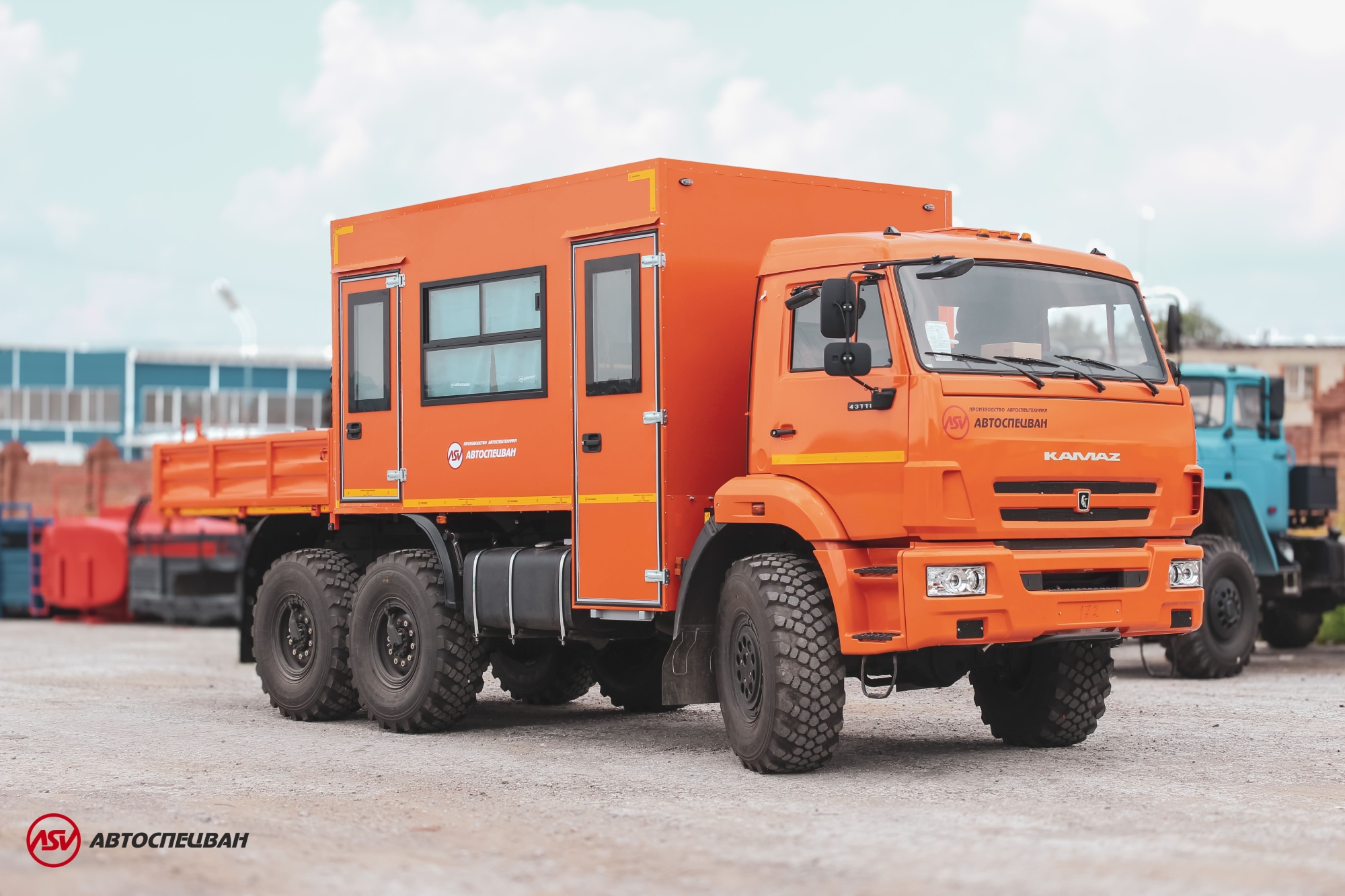Вахтовый автобус АСВ 7721 КАМАЗ 43118-3027-50, 12 мест (кат. D) 0