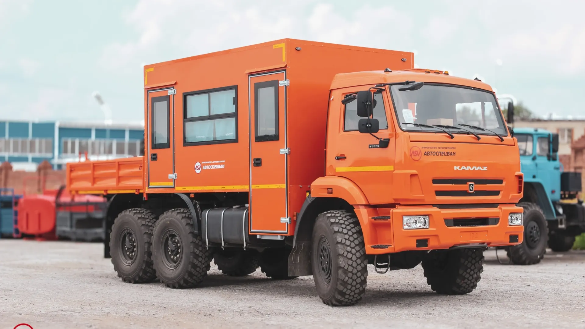 Вахтовый автобус АСВ 7721 КАМАЗ 43118-3027-50, 12 мест (кат. D) 0