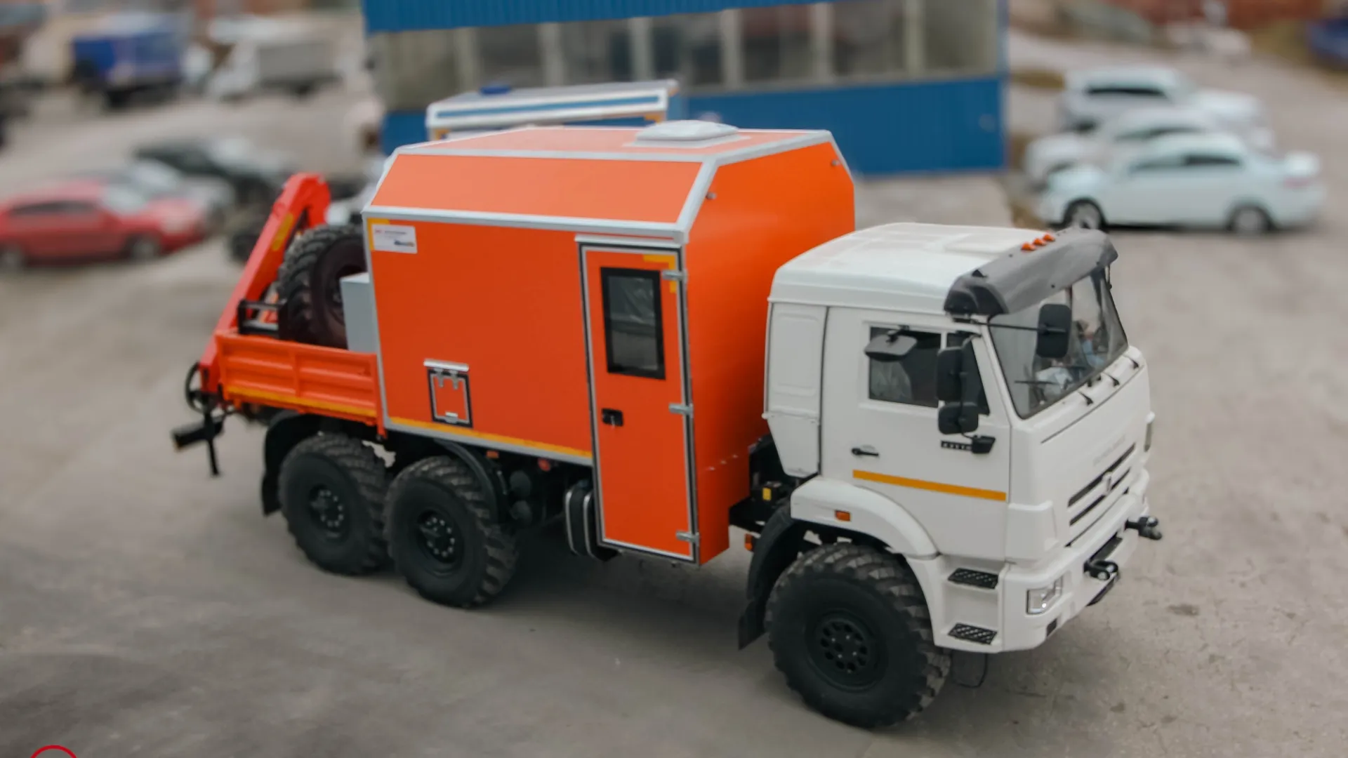 Агрегат наземного ремонта водоводов АНРВ КАМАЗ 43118-3027-50 с КМУ Palfinger 6500 1