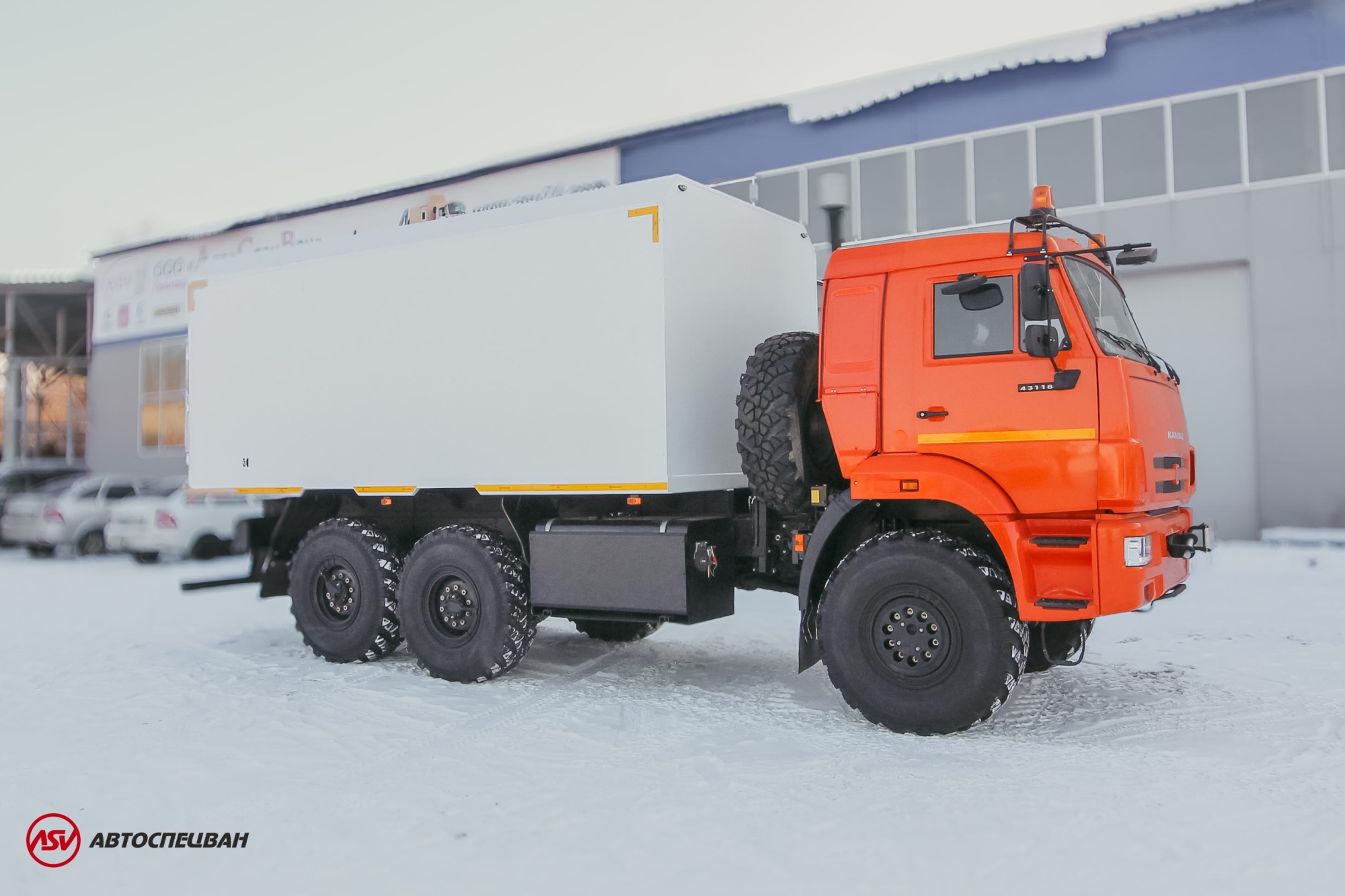 Автомобиль для взрывчатых веществ на КамАЗ 43118-3027-50 0