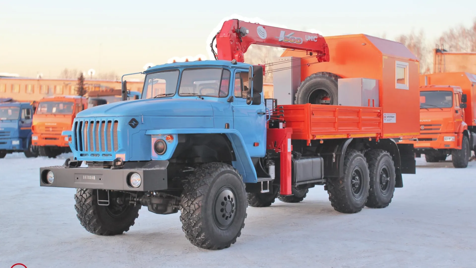ГПА Урал 4320-1912-60 с КМУ UNIC 503 3