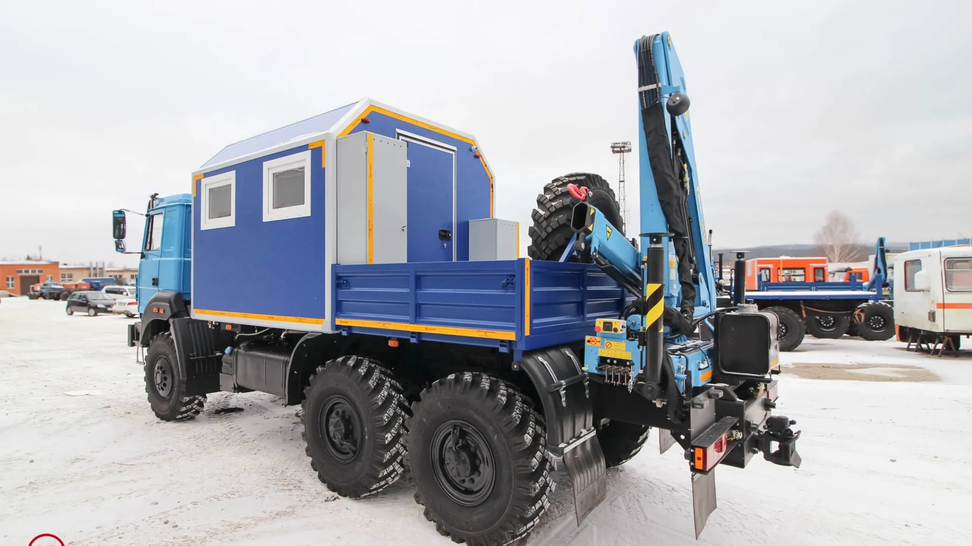Агрегат наземного ремонта водоводов АНРВ Урал 4320-4152-81Е5 с КМУ ИМ-50 3