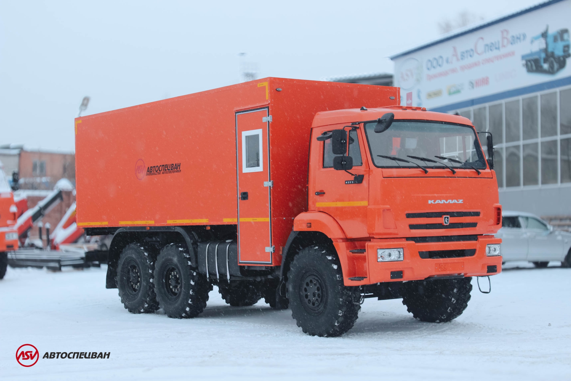 Передвижная мастерская ПАРМ КамАЗ 43118-3027-50 (7 мест) 0