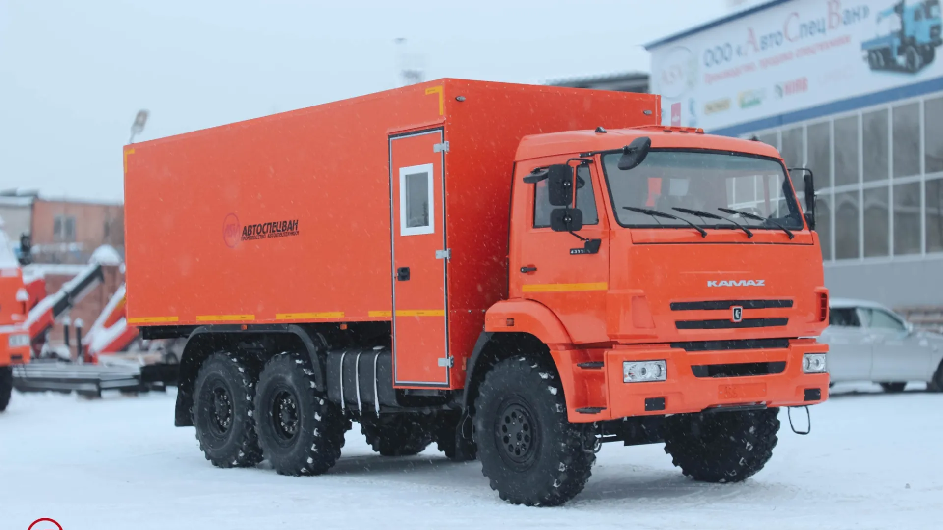 Передвижная мастерская ПАРМ КамАЗ 43118-3027-50 (7 мест) 0