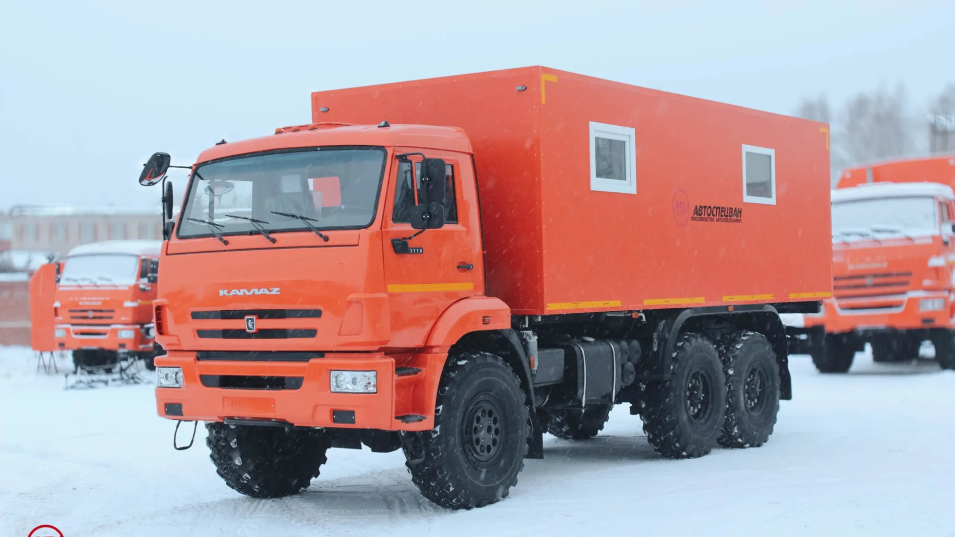 Передвижная мастерская ПАРМ КамАЗ 43118-3027-50 (7 мест) 2