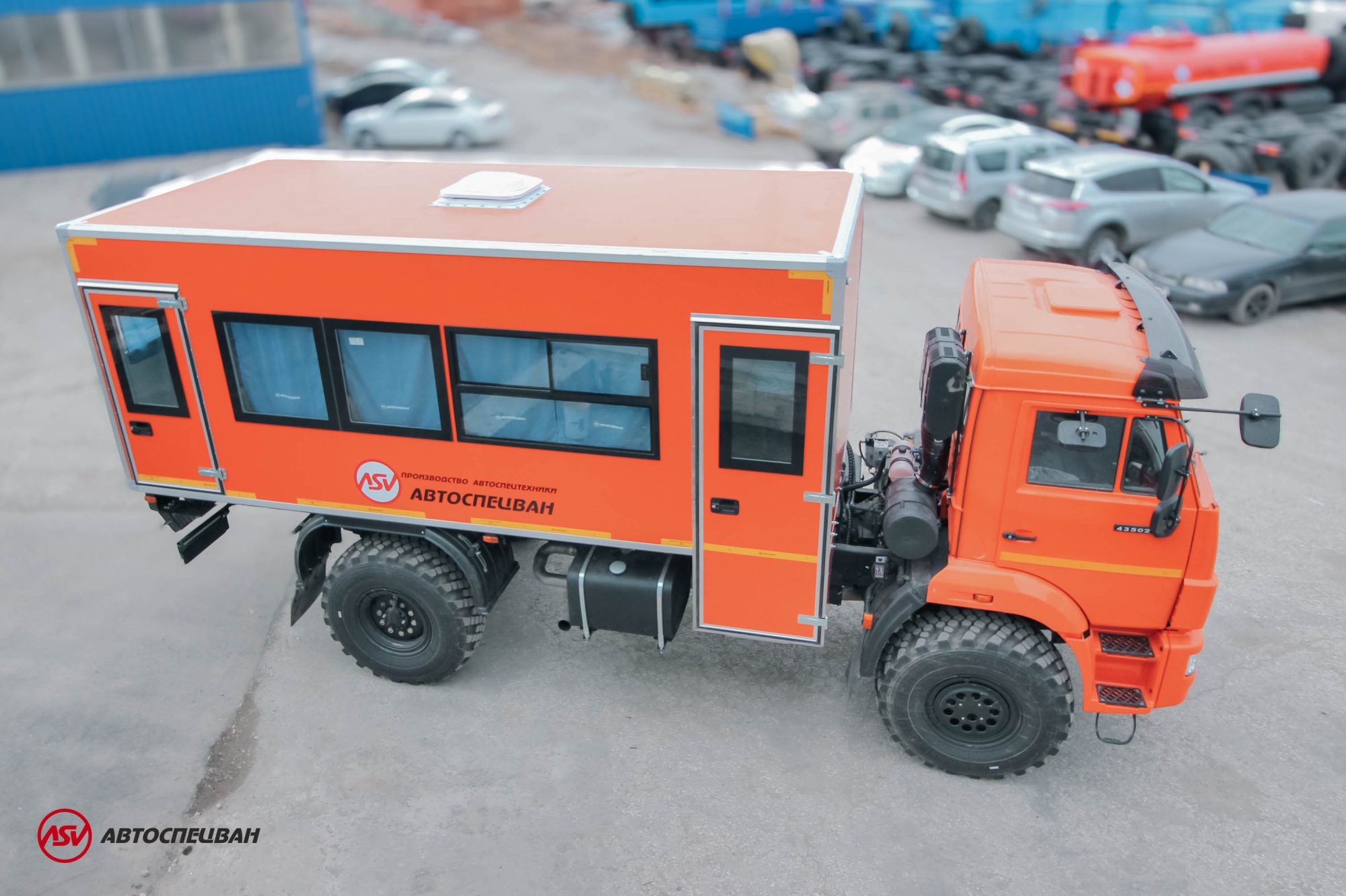 Вахтовый автобус КАМАЗ 43502-3036-66, 20 мест 5