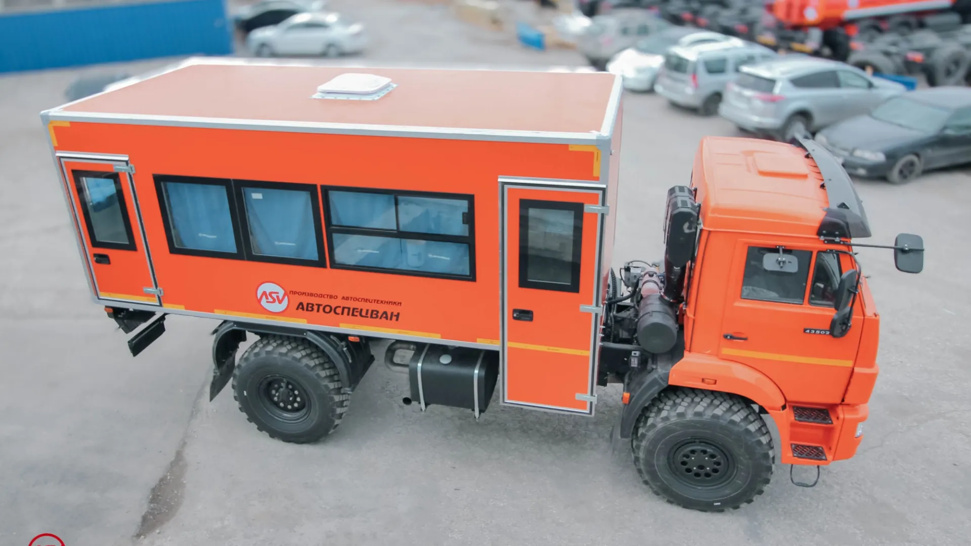 Вахтовый автобус КАМАЗ 43502-3036-66, 20 мест 5