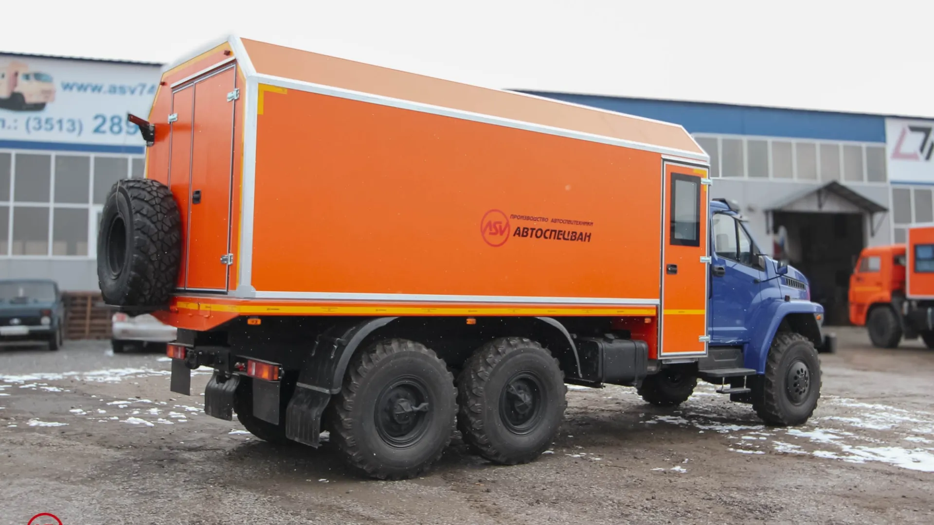 Передвижная мастерская ПАРМ АСВ 7722G4 Урал-NEXT4320-6952-72(Е5)Г38 с отсеком для перевозки людей 4