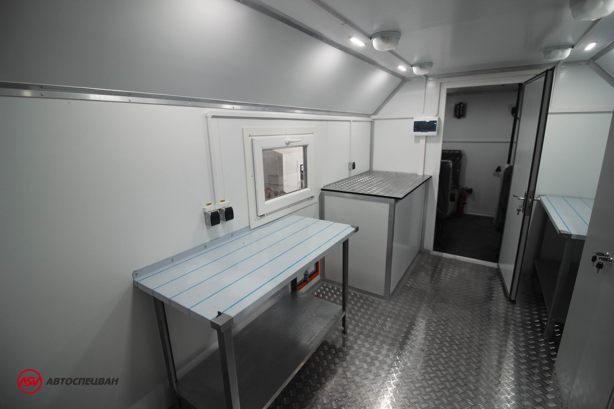 Передвижная мастерская ПАРМ АСВ 7722G4 Урал-NEXT4320-6952-72(Е5)Г38 с отсеком для перевозки людей 11