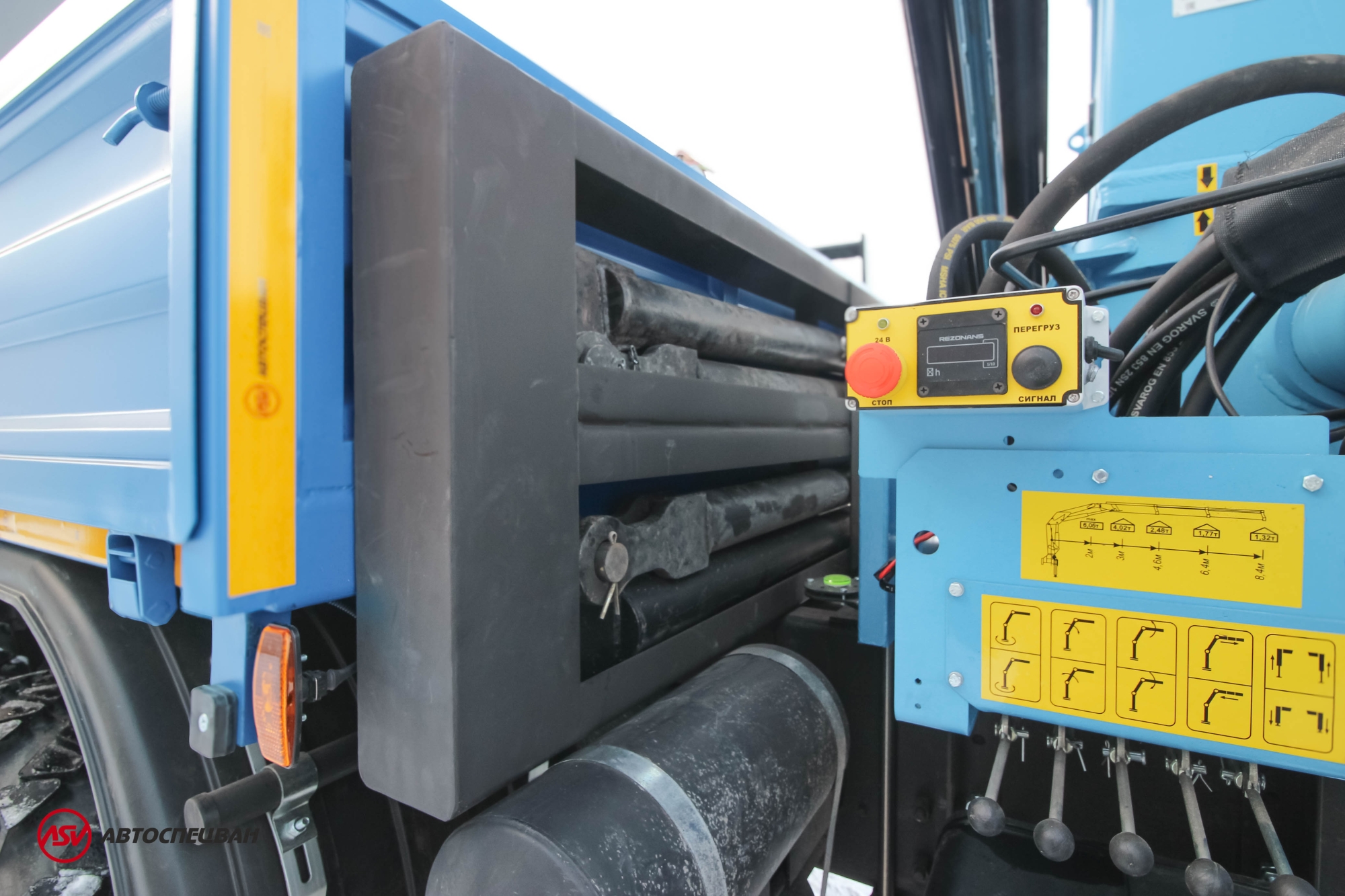 Передвижная мастерская ПАРМ АСВ 7721P4 КАМАЗ 43118-3086-50 с КМУ ИМ-150 7