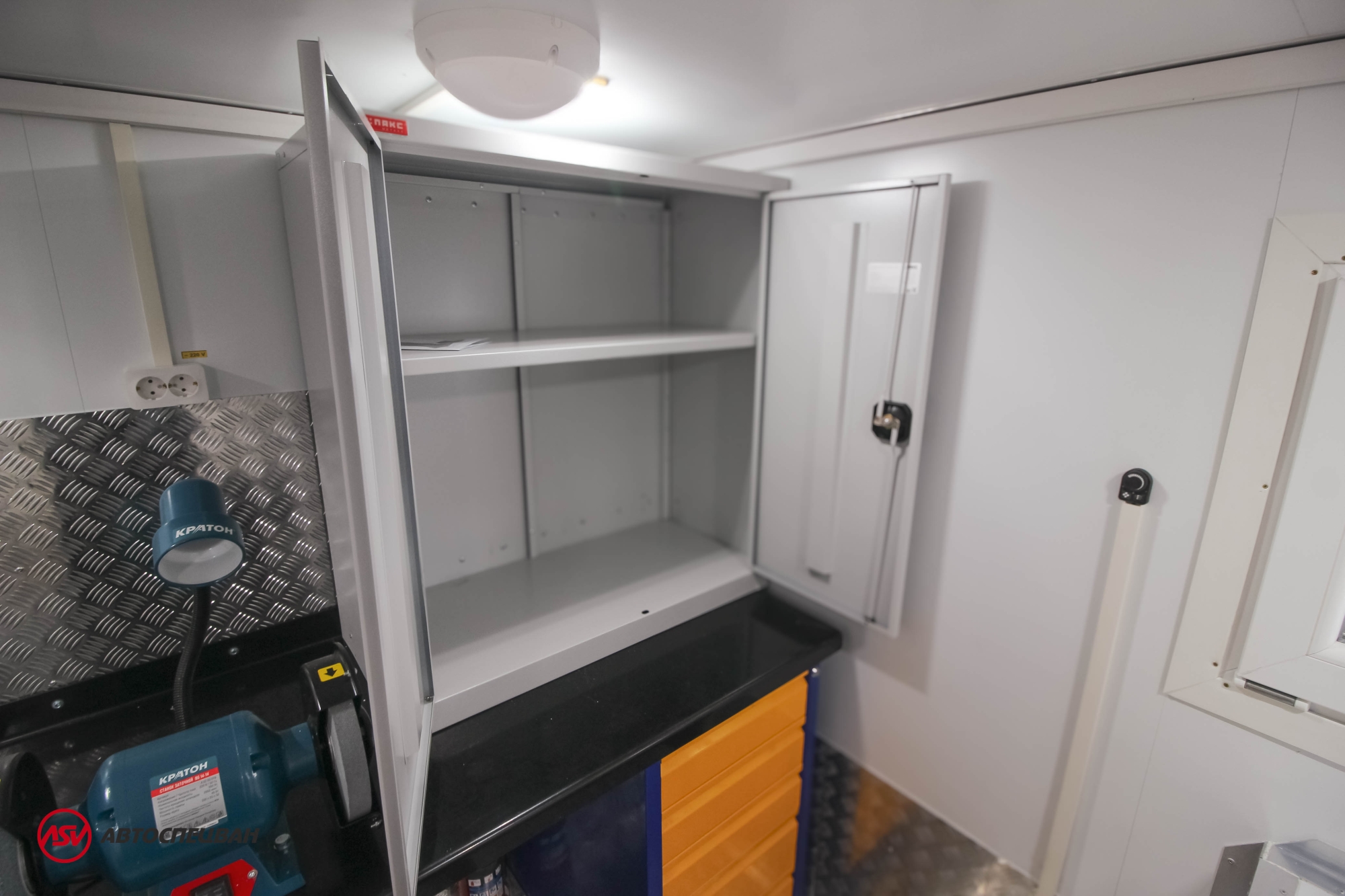 Передвижная мастерская ПАРМ АСВ 7721P4 КАМАЗ 43118-3086-50 с КМУ ИМ-150 10