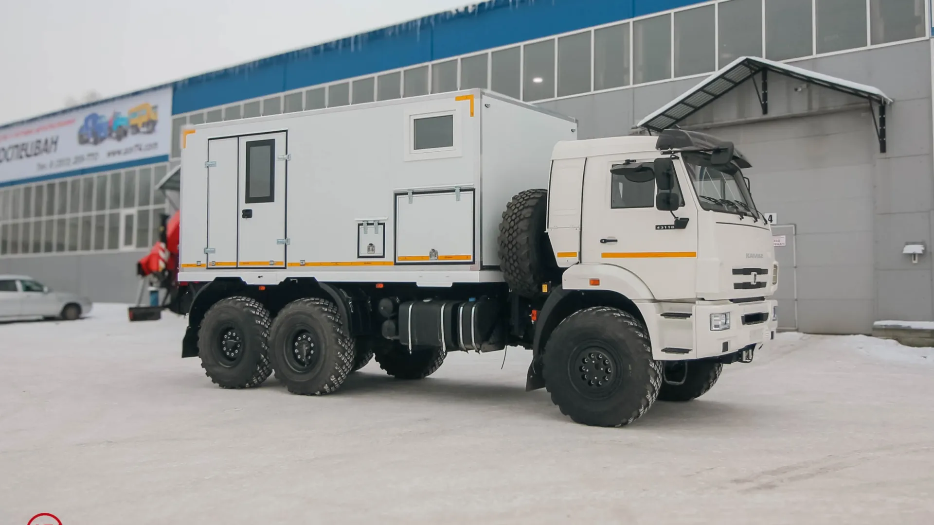 ПАРМ с КМУ Fassi F85.0.22 КамАЗ 43118-50 0