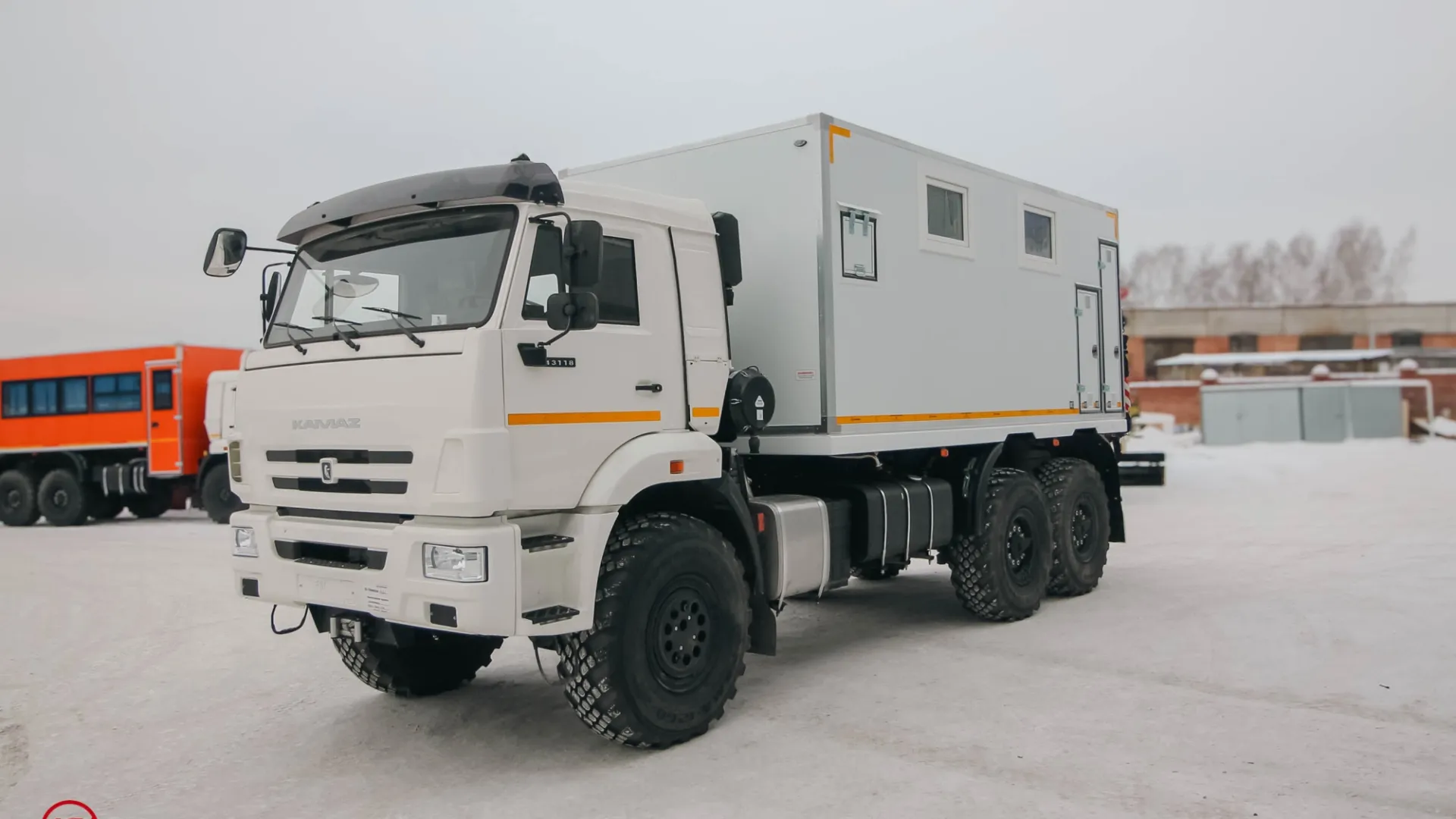 ПАРМ с КМУ Fassi F85.0.22 КамАЗ 43118-50 3