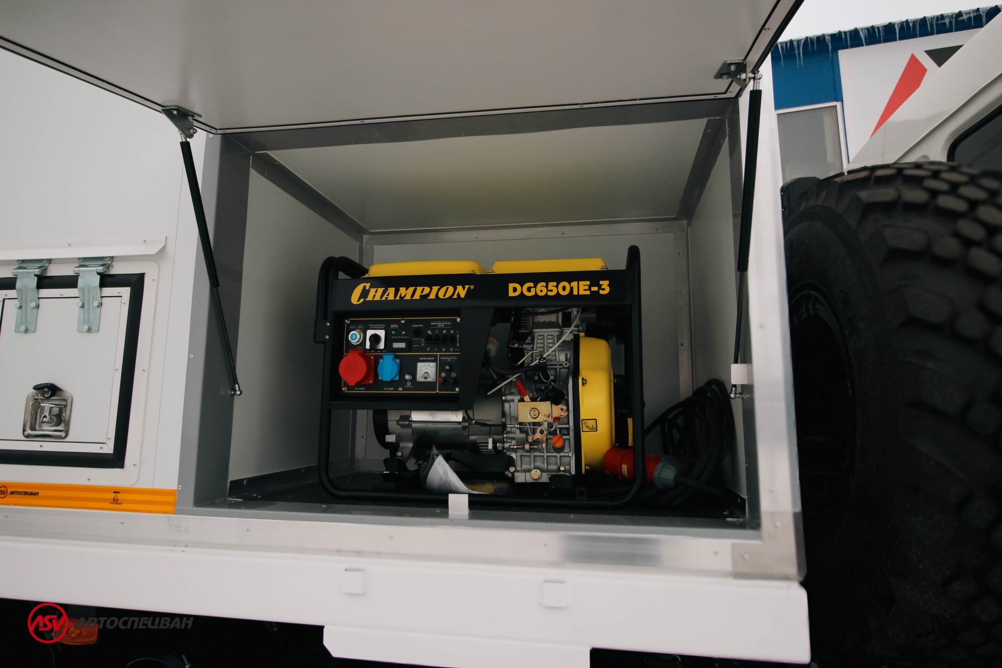 ПАРМ с КМУ Fassi F85.0.22 КамАЗ 43118-50 4